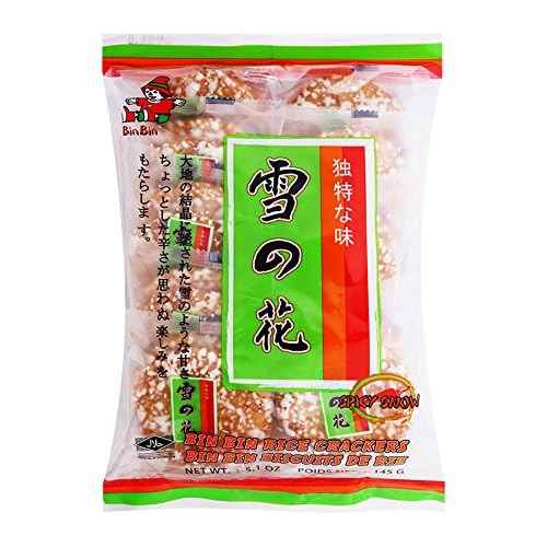 Bin Bin, Rice Crackers, Spicy Snowy Flavour, 145 g  Amazon.in Grocery & Gourmet Foods