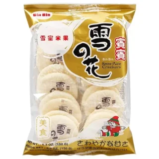 Bin Bin Snow Rice Crackers 150G(5.3 oz.)