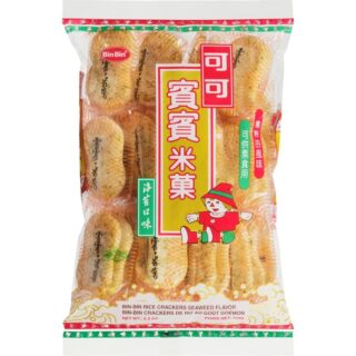 Bin Bin Rice Crackers Seaweed Flavor 150G