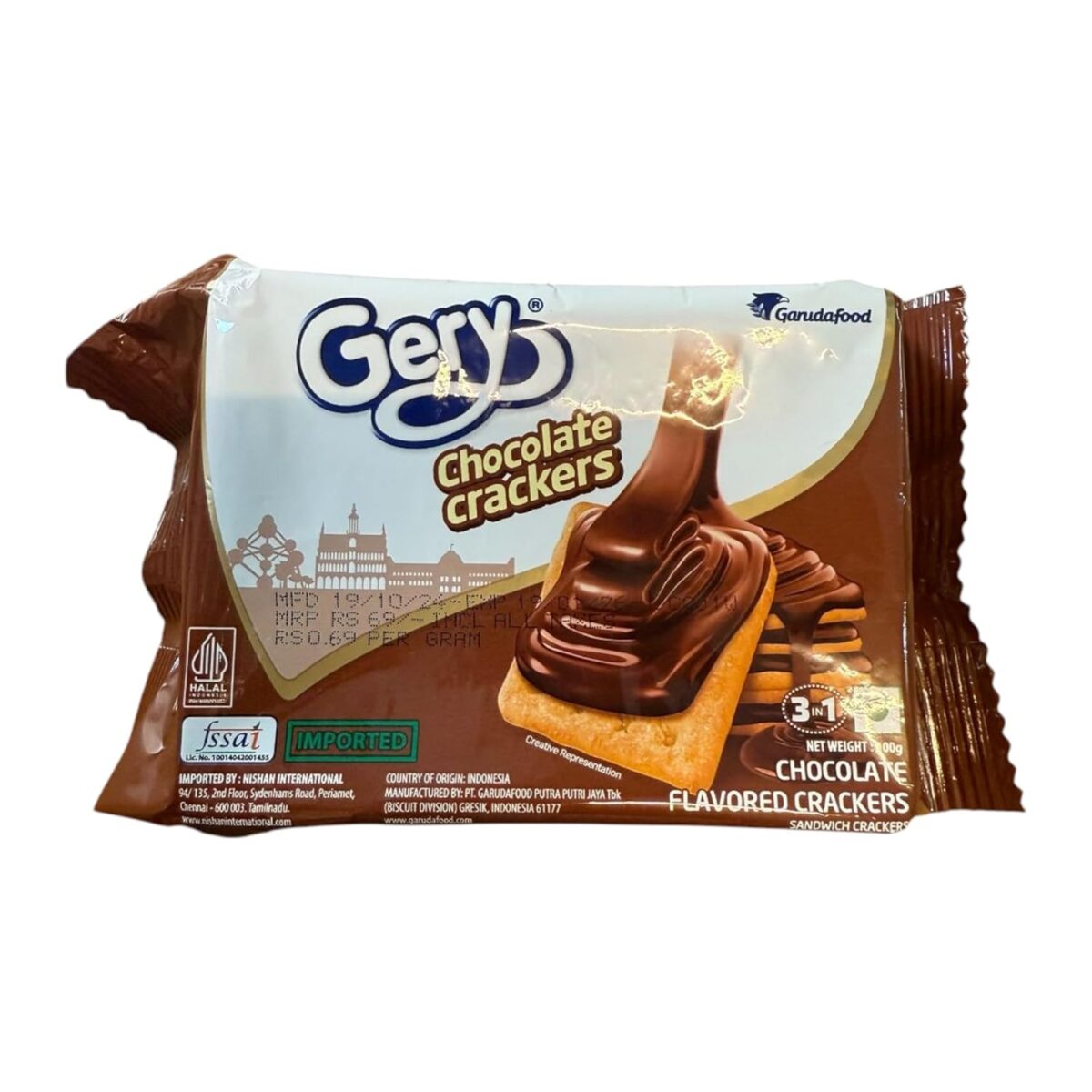 Gery Chocolate Flavoured Crackers, Imported, Pack of 3 Each 100g  Amazon.in Grocery & Gourmet Foods - Image 9